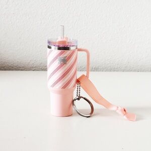 Stanley Ornament Keychain Strawberry Cream Twist SOLD OUT